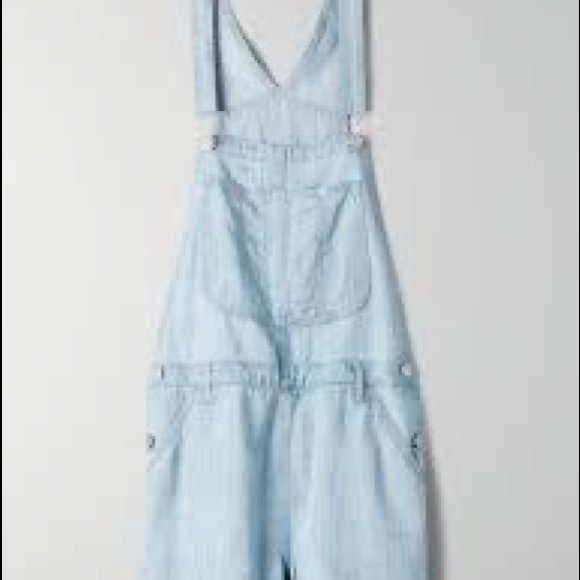 TNA “Senryu Romper” - Tan/Beige overall romper with clips and buttons - Picture 5 of 5